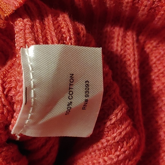 Tyler Boe mineral wash Shaker sweater size small pink NWT - Picture 8 of 8